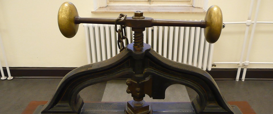 Siegelpresse